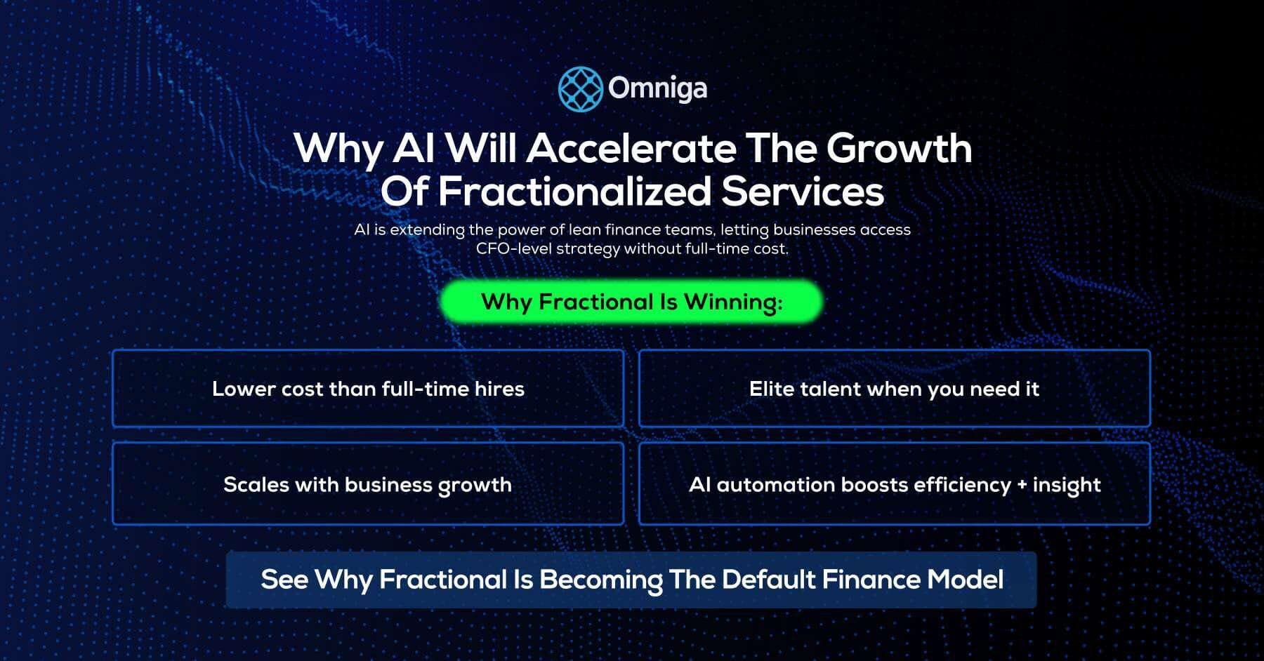 Why AI Will Accelerate the Growth of Fractionalized Services